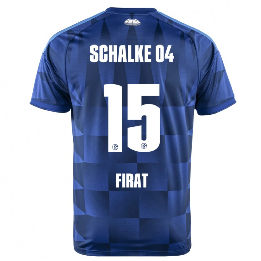 Danxen Kinder Kaan Fırat #15 Dunkelblau Gelb Weiß Heimtrikot Trikot 2026/27 T-Shirt Österreich
