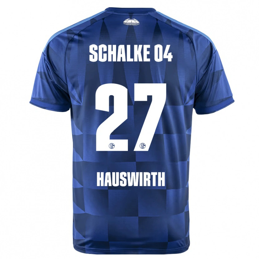 Danxen Kinder Max Hauswirth #27 Dunkelblau Gelb Weiß Heimtrikot Trikot 2026/27 T-Shirt Österreich