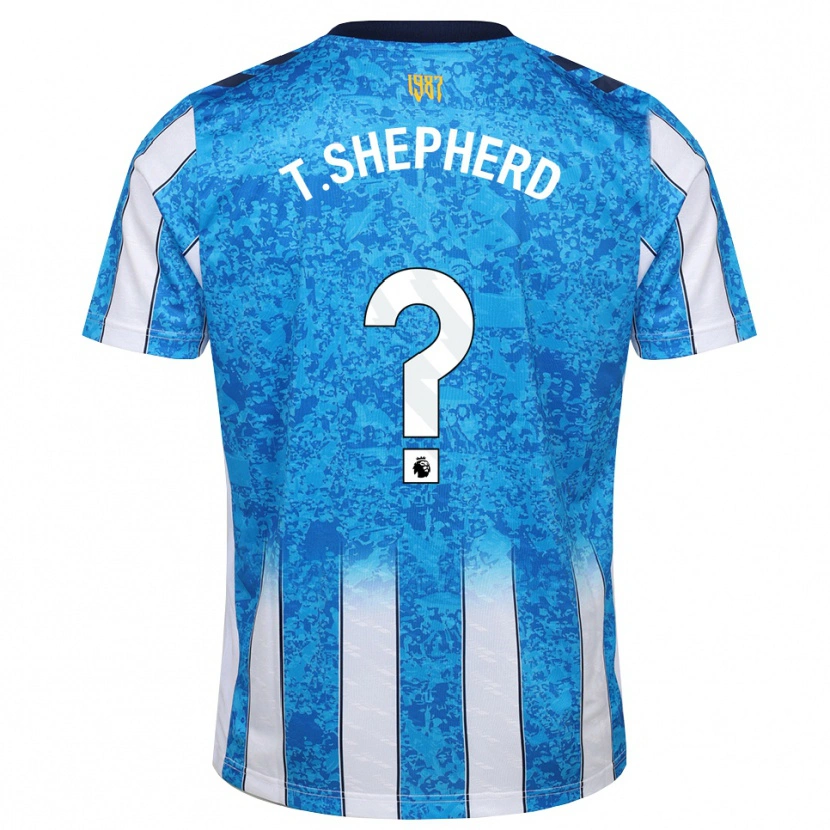 Danxen Kinder Talon Shepherd #0 Weiß Blau Orange Heimtrikot Trikot 2026/27 T-Shirt Österreich