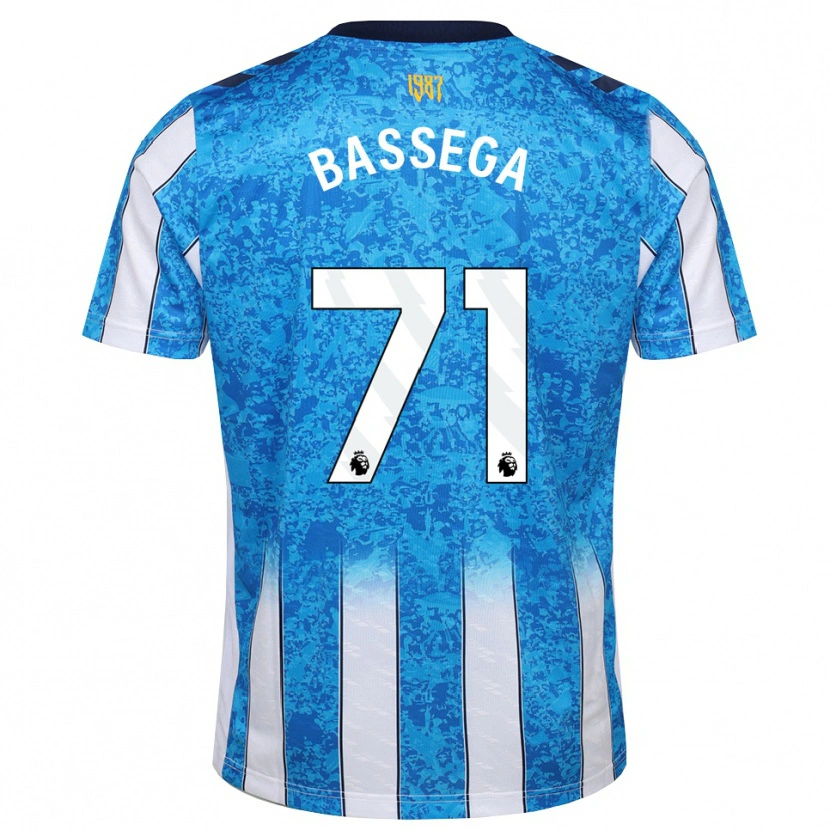 Danxen Kinder Nsemi Bassega #71 Weiß Blau Orange Heimtrikot Trikot 2026/27 T-Shirt Österreich