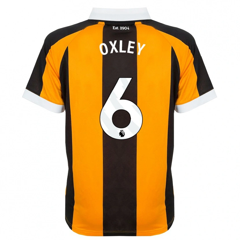 Danxen Kinder Tilly Oxley #6 Orange Schwarz Weiß Heimtrikot Trikot 2026/27 T-Shirt Österreich