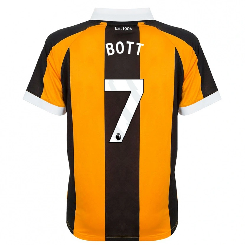 Danxen Kinder Liberty Bott #7 Orange Schwarz Weiß Heimtrikot Trikot 2026/27 T-Shirt Österreich