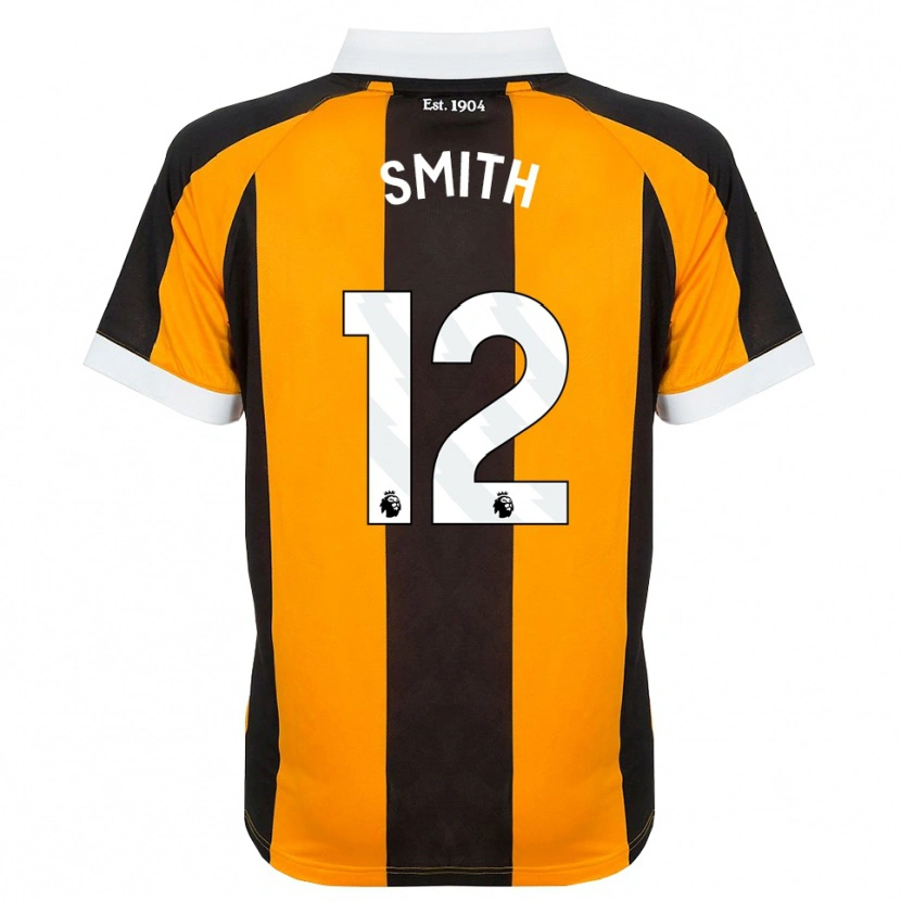 Danxen Kinder Emily Smith #12 Orange Schwarz Weiß Heimtrikot Trikot 2026/27 T-Shirt Österreich