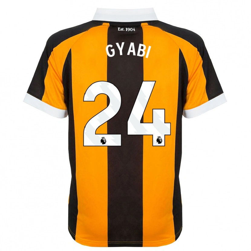 Danxen Kinder Darko Gyabi #24 Orange Schwarz Weiß Heimtrikot Trikot 2026/27 T-Shirt Österreich