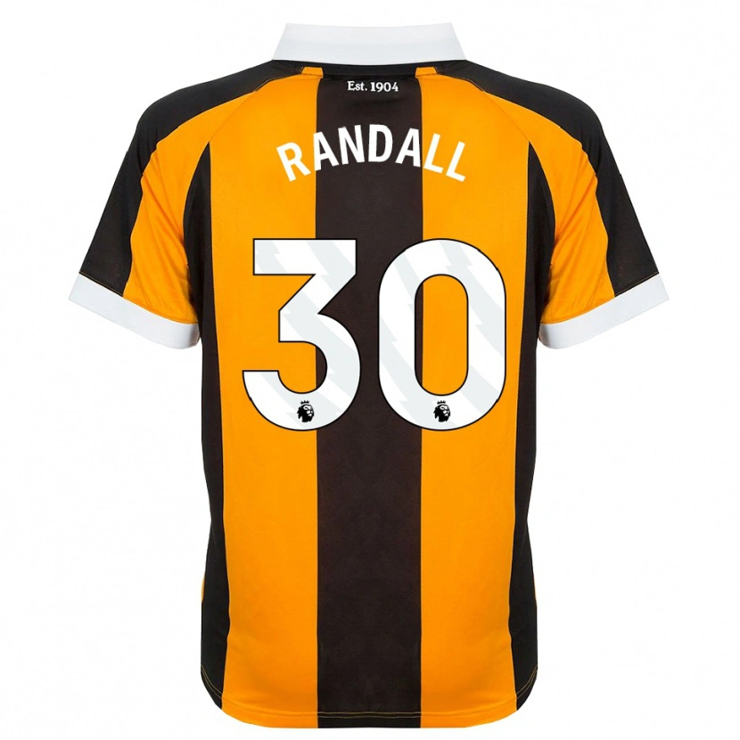 Danxen Kinder Jennifer Randall #30 Orange Schwarz Weiß Heimtrikot Trikot 2026/27 T-Shirt Österreich