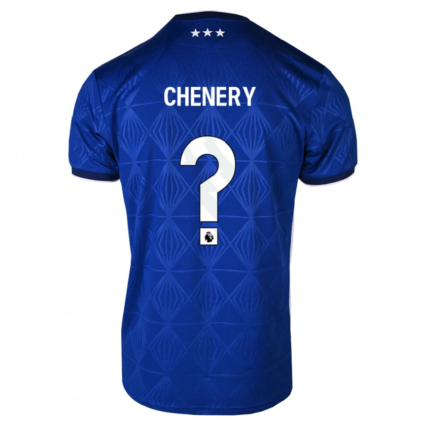 Danxen Kinder George Chenery #0 Mittelblau Weiß Rot Heimtrikot Trikot 2026/27 T-Shirt Österreich