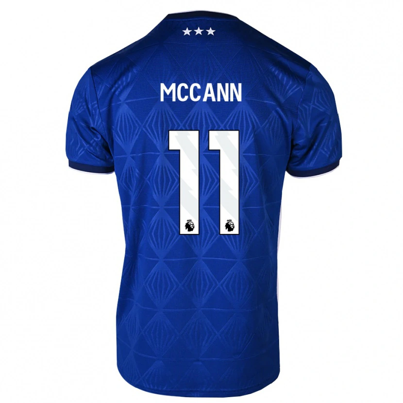 Danxen Kinder Darragh Mccann #11 Mittelblau Weiß Rot Heimtrikot Trikot 2026/27 T-Shirt Österreich
