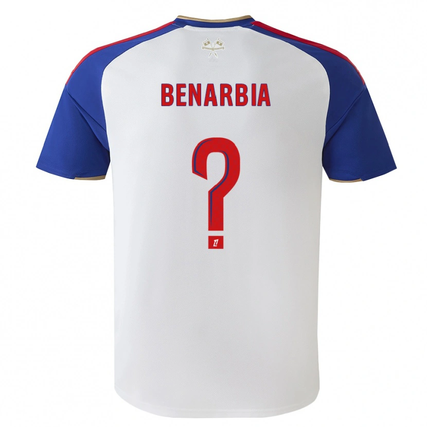 Danxen Kinder Fares Benarbia #0 Königsblau Rot Weiß Heimtrikot Trikot 2026/27 T-Shirt Österreich