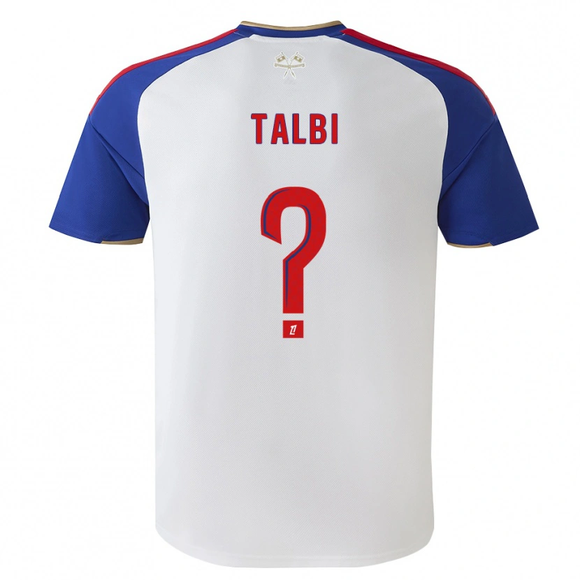 Danxen Kinder Ryad Talbi #0 Königsblau Rot Weiß Heimtrikot Trikot 2026/27 T-Shirt Österreich