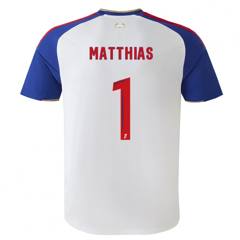 Danxen Kinder Matthias Da Silva #1 Königsblau Rot Weiß Heimtrikot Trikot 2026/27 T-Shirt Österreich