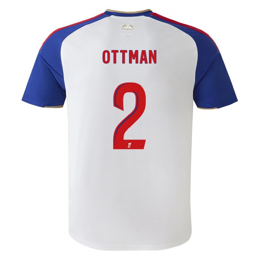 Danxen Kinder Ottman Katırağ #2 Königsblau Rot Weiß Heimtrikot Trikot 2026/27 T-Shirt Österreich