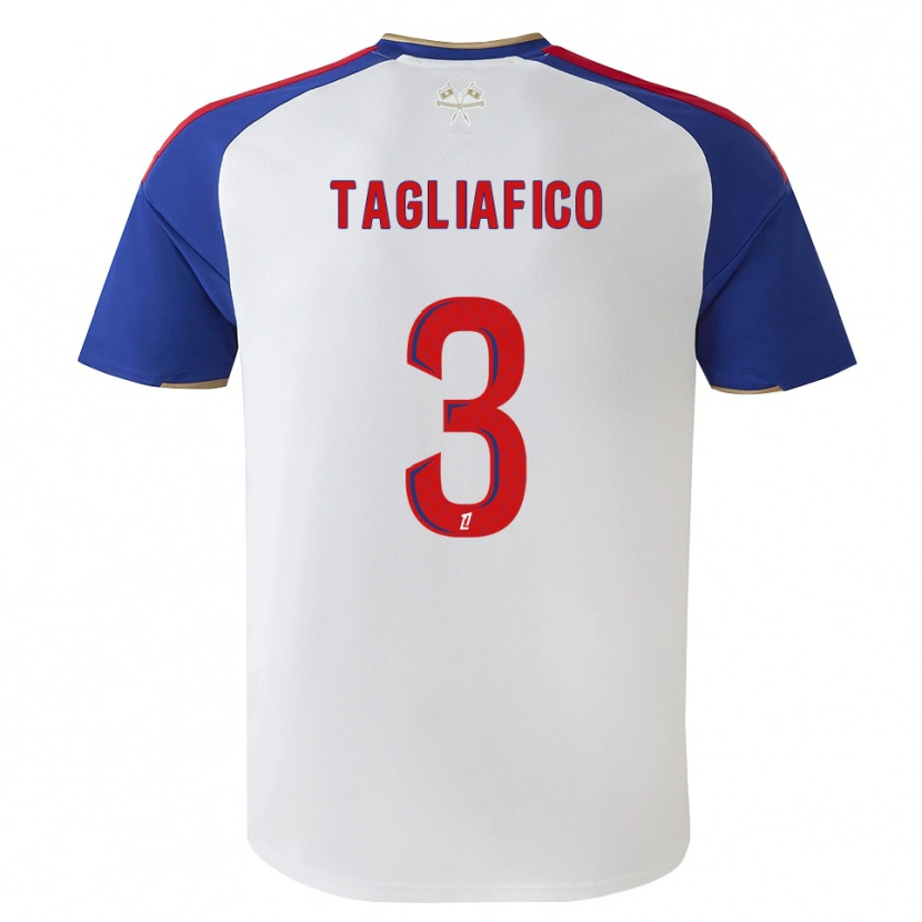 Danxen Kinder Nicolás Tagliafico #3 Königsblau Rot Weiß Heimtrikot Trikot 2026/27 T-Shirt Österreich