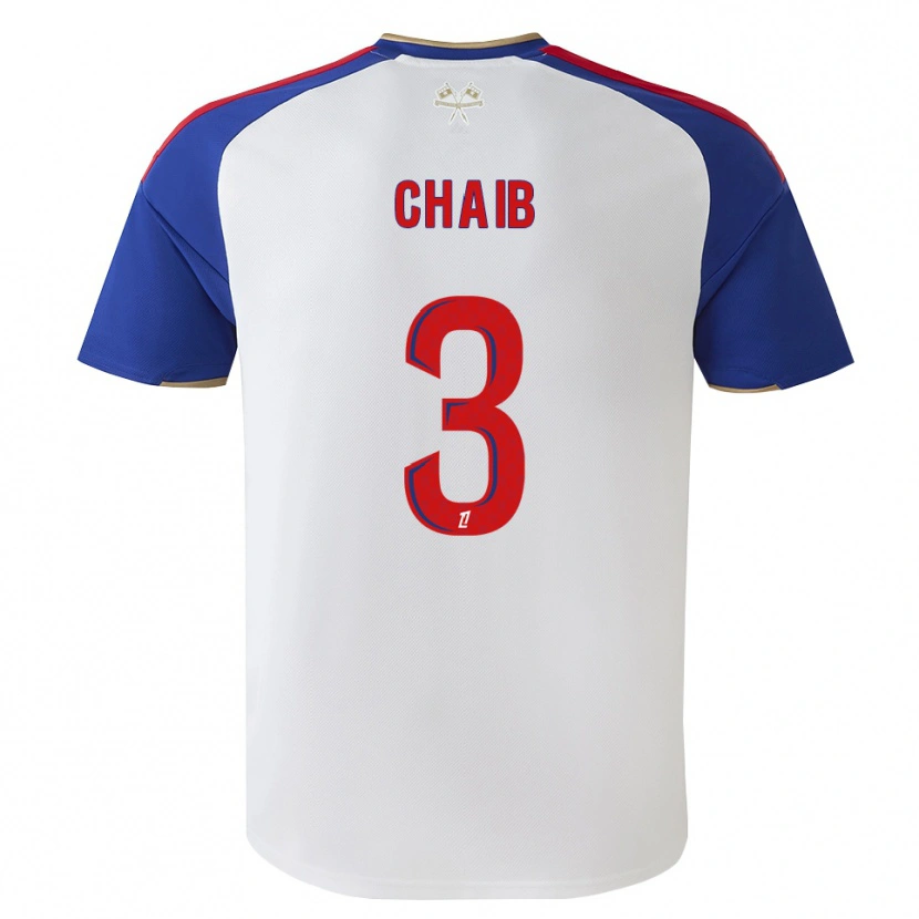 Danxen Kinder Yacine Chaib #3 Königsblau Rot Weiß Heimtrikot Trikot 2026/27 T-Shirt Österreich