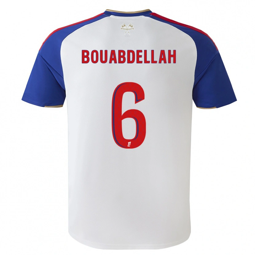 Danxen Kinder Jalis Bouabdellah #6 Königsblau Rot Weiß Heimtrikot Trikot 2026/27 T-Shirt Österreich