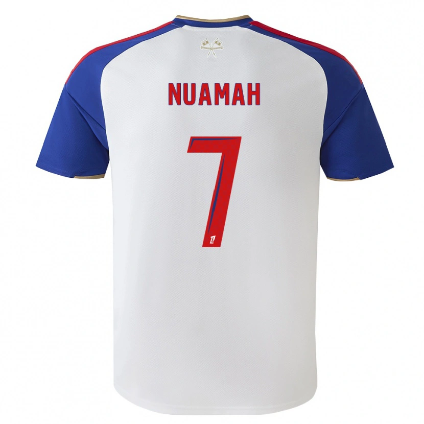 Danxen Kinder Ernest Nuamah #7 Königsblau Rot Weiß Heimtrikot Trikot 2026/27 T-Shirt Österreich