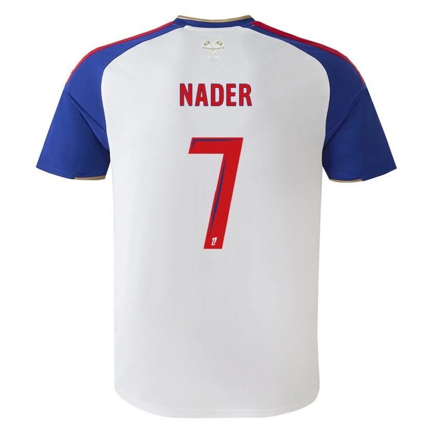 Danxen Kinder Saad Nader #7 Königsblau Rot Weiß Heimtrikot Trikot 2026/27 T-Shirt Österreich