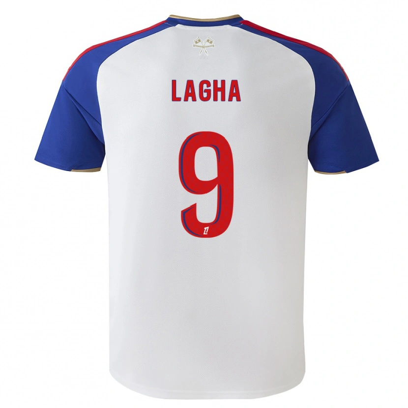 Danxen Kinder Yannis Lagha #9 Königsblau Rot Weiß Heimtrikot Trikot 2026/27 T-Shirt Österreich