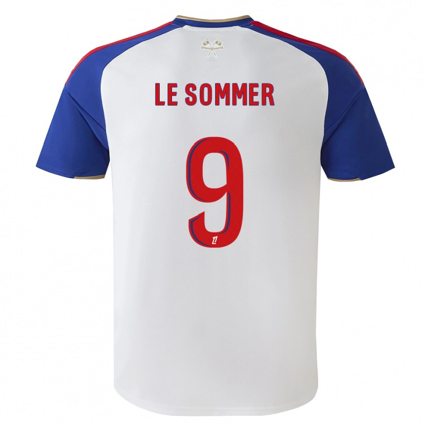 Danxen Kinder Eugenie Le Sommer #9 Königsblau Rot Weiß Heimtrikot Trikot 2026/27 T-Shirt Österreich