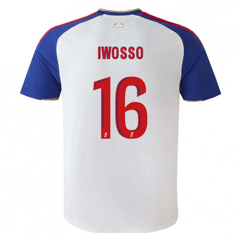 Danxen Kinder Mathis Iwosso #16 Königsblau Rot Weiß Heimtrikot Trikot 2026/27 T-Shirt Österreich