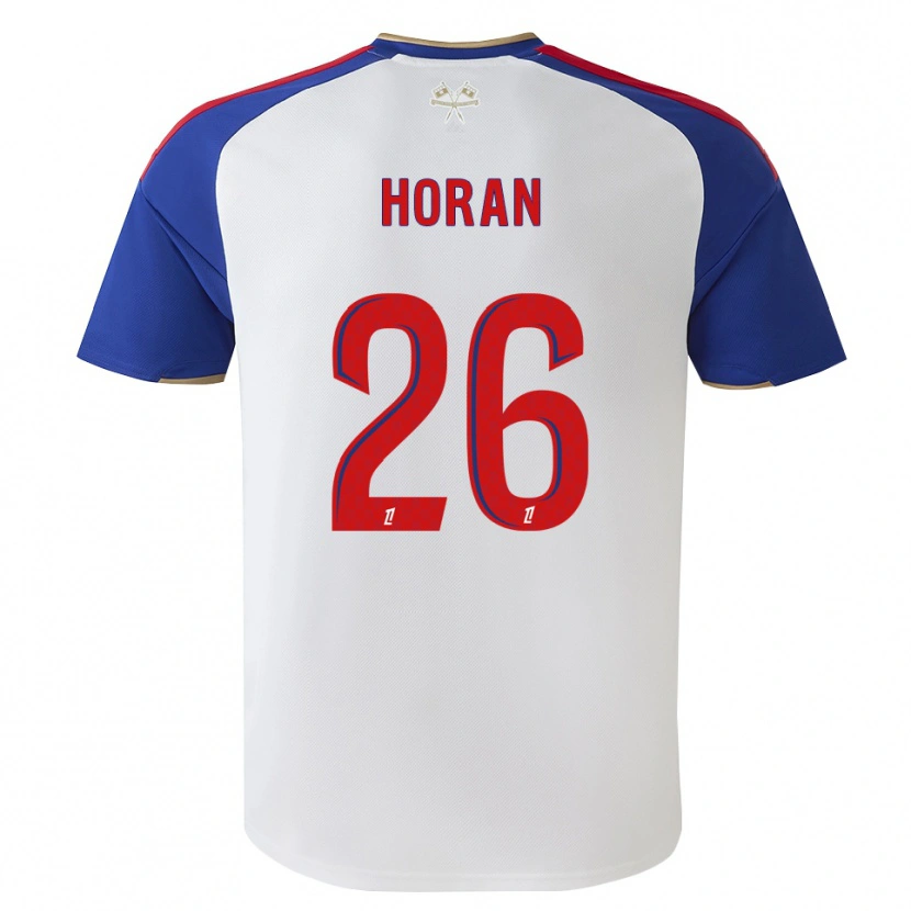 Danxen Kinder Lindsey Horan #26 Königsblau Rot Weiß Heimtrikot Trikot 2026/27 T-Shirt Österreich