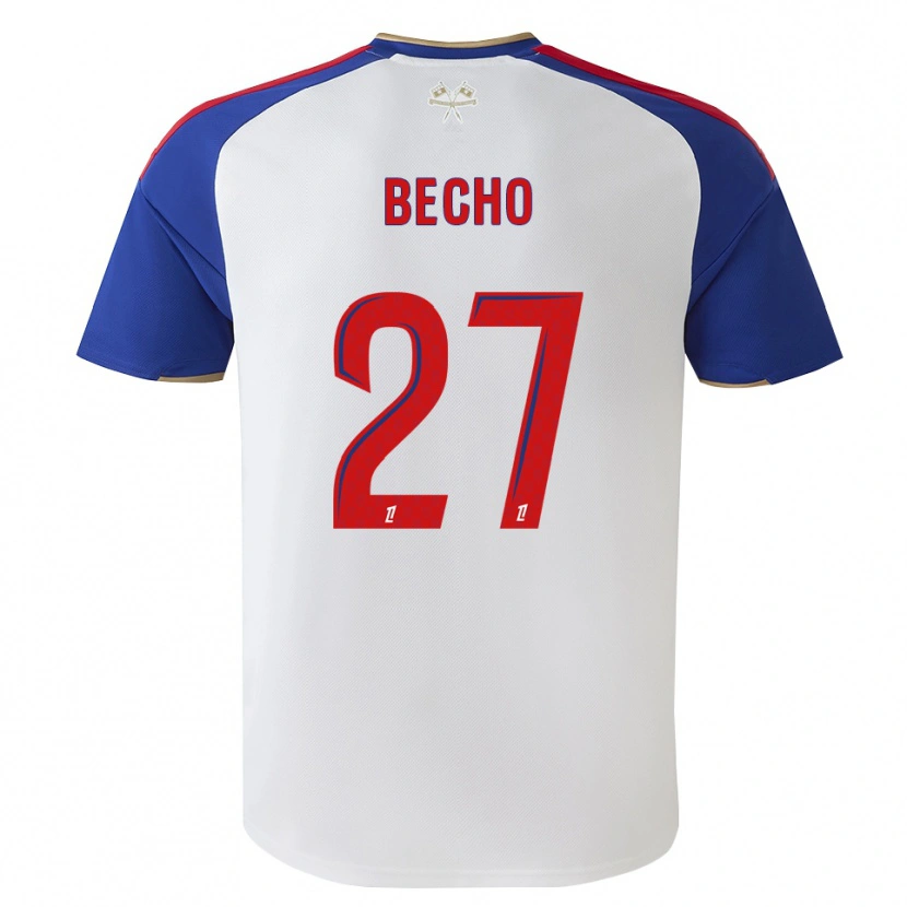 Danxen Kinder Vicki Bècho #27 Königsblau Rot Weiß Heimtrikot Trikot 2026/27 T-Shirt Österreich