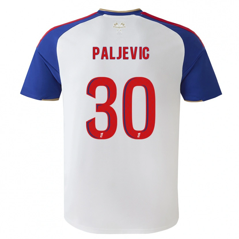 Danxen Kinder Alyssia Paljevic #30 Königsblau Rot Weiß Heimtrikot Trikot 2026/27 T-Shirt Österreich