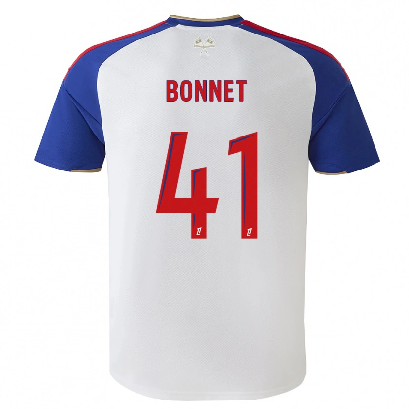 Danxen Kinder Noam Bonnet #41 Königsblau Rot Weiß Heimtrikot Trikot 2026/27 T-Shirt Österreich