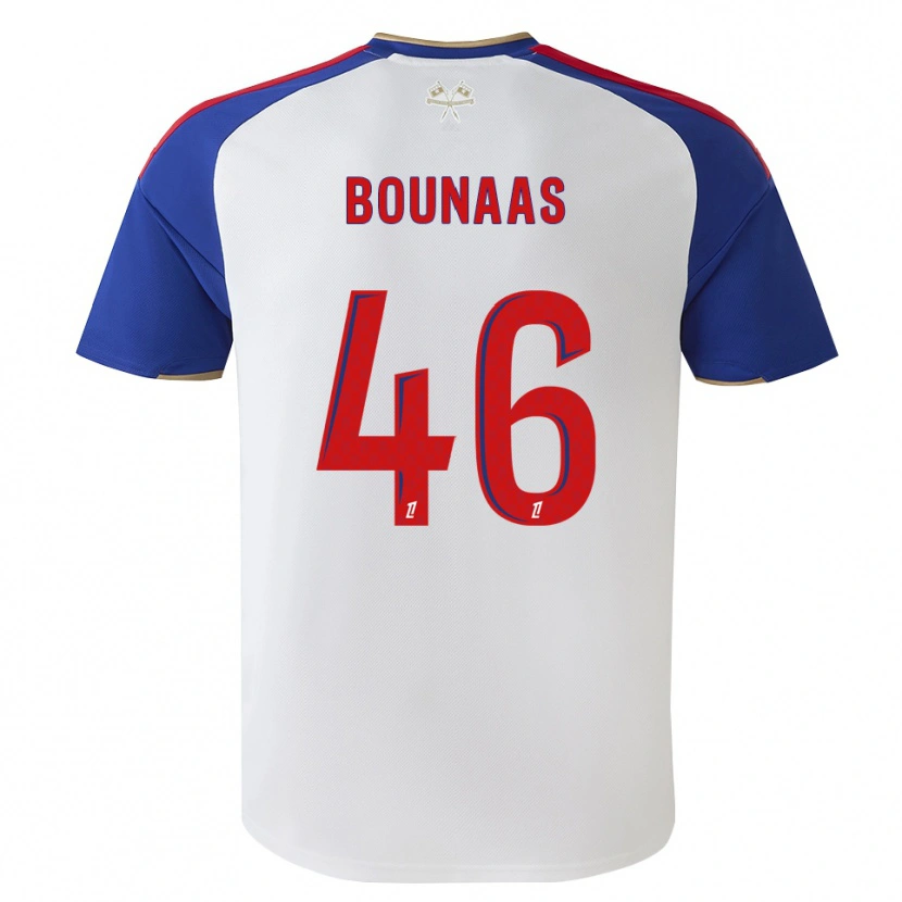 Danxen Kinder Idris Bounaas #46 Königsblau Rot Weiß Heimtrikot Trikot 2026/27 T-Shirt Österreich
