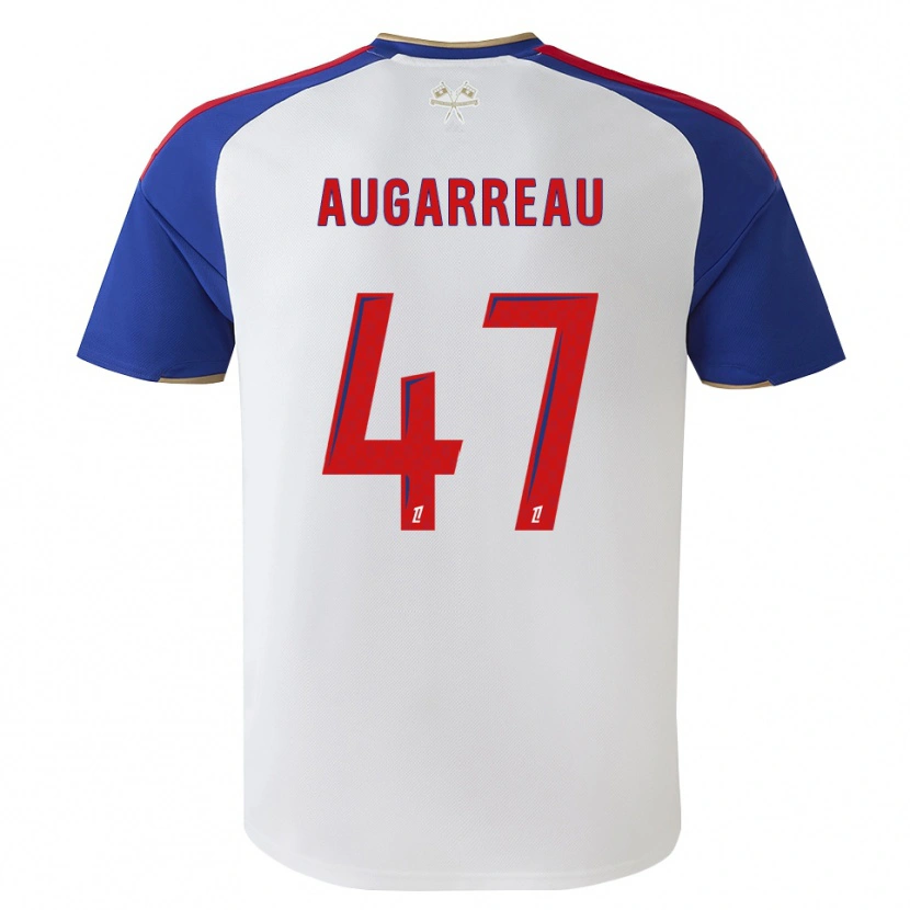 Danxen Kinder Sofiane Augarreau #47 Königsblau Rot Weiß Heimtrikot Trikot 2026/27 T-Shirt Österreich