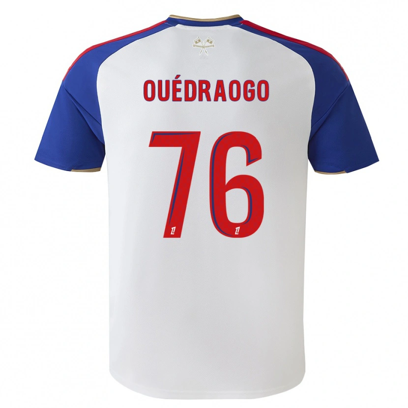 Danxen Kinder Mohamed Ouédraogo #76 Königsblau Rot Weiß Heimtrikot Trikot 2026/27 T-Shirt Österreich