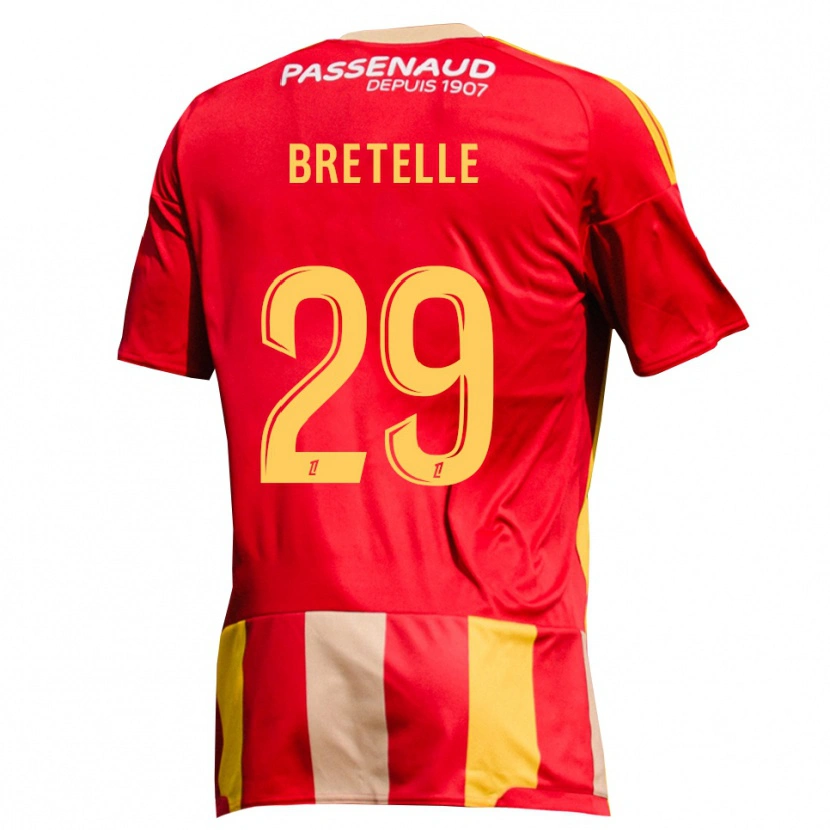 Danxen Kinder Lucas Bretelle #29 Rot Gelb Grün Heimtrikot Trikot 2026/27 T-Shirt Österreich