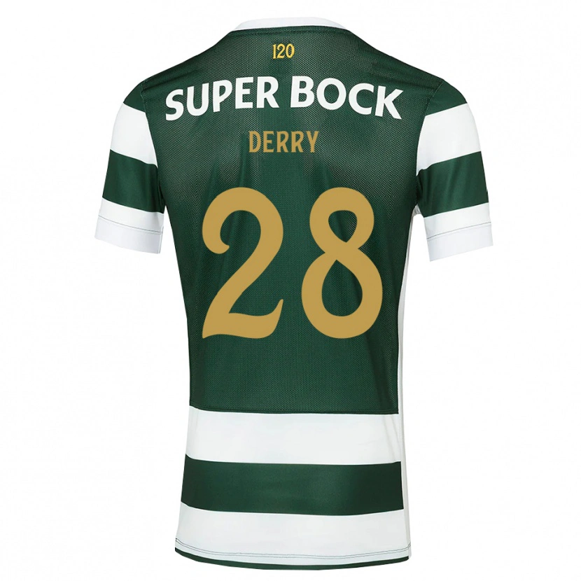 Danxen Kinder Jesse Derry #28 Dunkelschiefergrau Weiß Heimtrikot Trikot 2026/27 T-Shirt Österreich