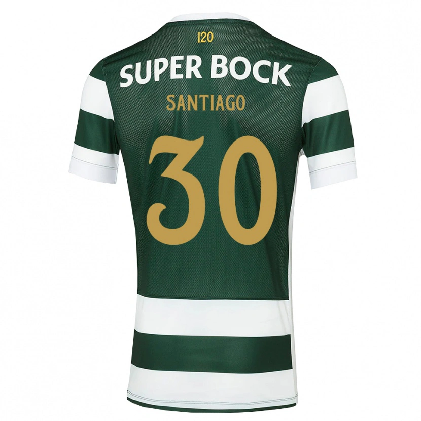 Danxen Kinder Carolina Santiago #30 Dunkelschiefergrau Weiß Heimtrikot Trikot 2026/27 T-Shirt Österreich