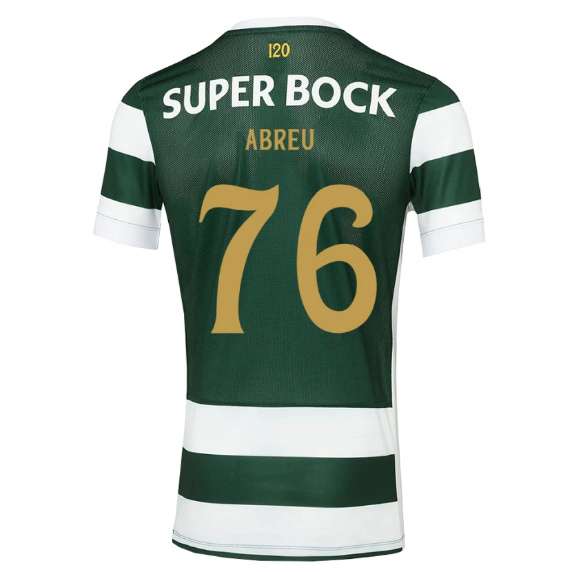 Danxen Kinder Diogo Abreu #76 Dunkelschiefergrau Weiß Heimtrikot Trikot 2026/27 T-Shirt Österreich