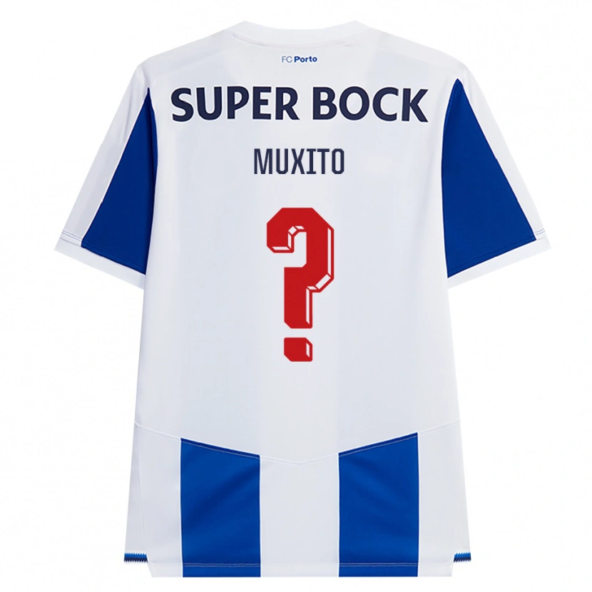 Danxen Kinder Domingos Muxito #0 Blau Weiß Rot Heimtrikot Trikot 2026/27 T-Shirt Österreich