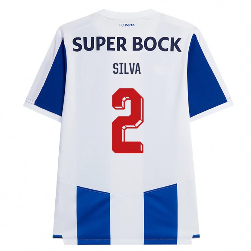 Danxen Kinder Marco Silva #2 Blau Weiß Rot Heimtrikot Trikot 2026/27 T-Shirt Österreich