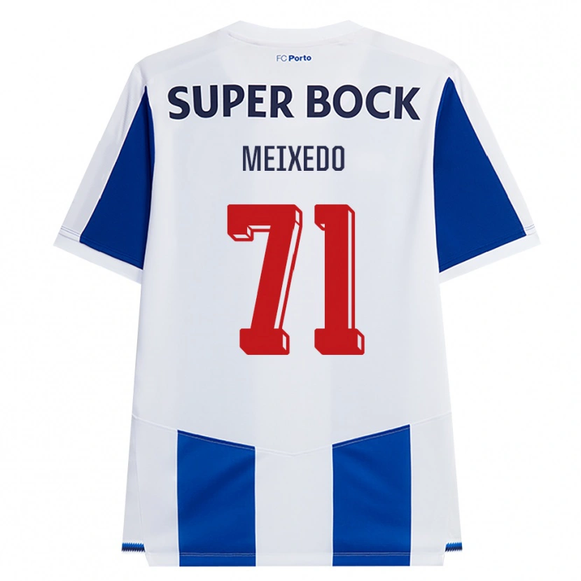 Danxen Kinder Francisco Meixedo #71 Blau Weiß Rot Heimtrikot Trikot 2026/27 T-Shirt Österreich