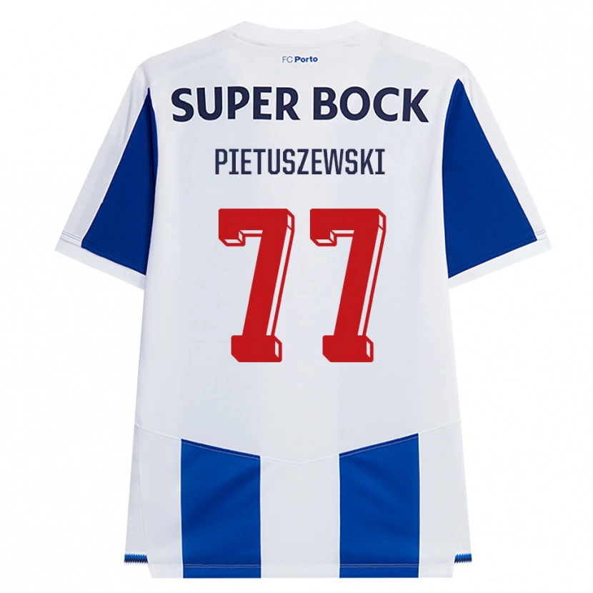 Danxen Kinder Oskar Pietuszewski #77 Blau Weiß Rot Heimtrikot Trikot 2026/27 T-Shirt Österreich