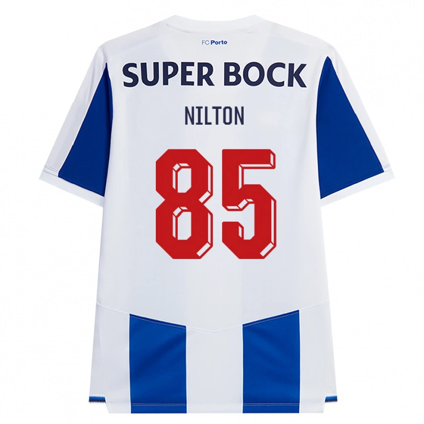 Danxen Kinder Nilton #85 Blau Weiß Rot Heimtrikot Trikot 2026/27 T-Shirt Österreich