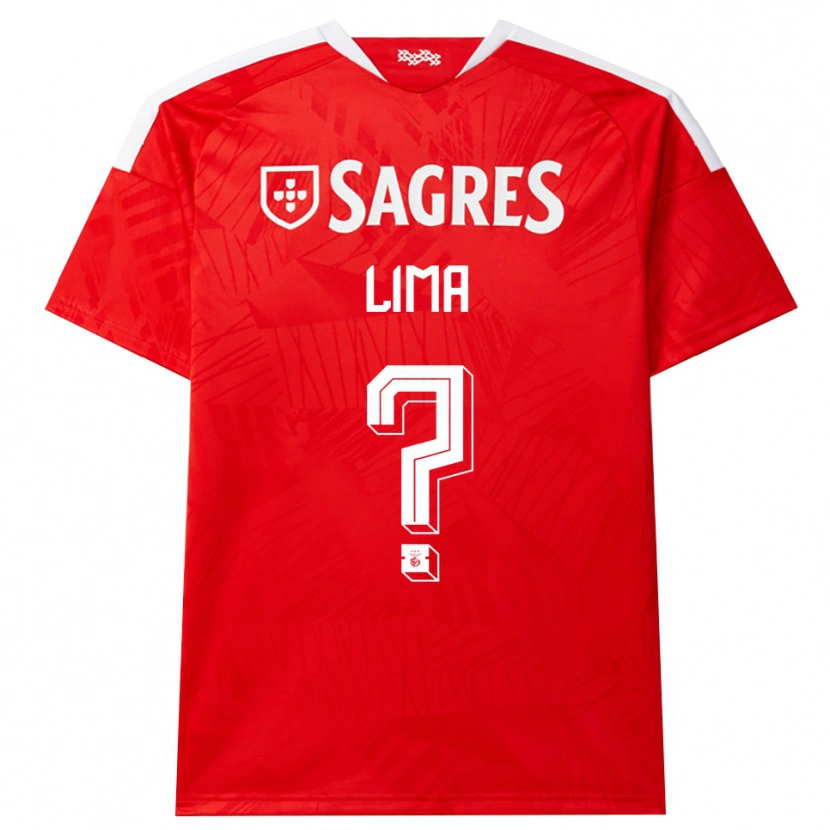 Danxen Kinder Lenoardo Lima #0 Rot Weiß Gelb Heimtrikot Trikot 2026/27 T-Shirt Österreich