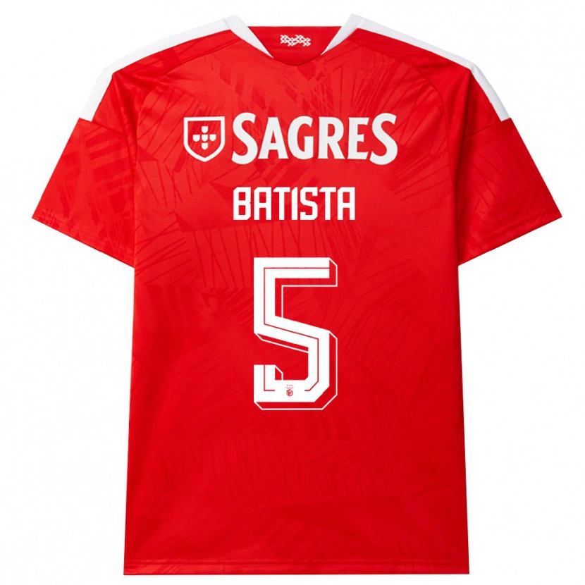 Danxen Kinder Ricardo Batista #5 Rot Weiß Gelb Heimtrikot Trikot 2026/27 T-Shirt Österreich