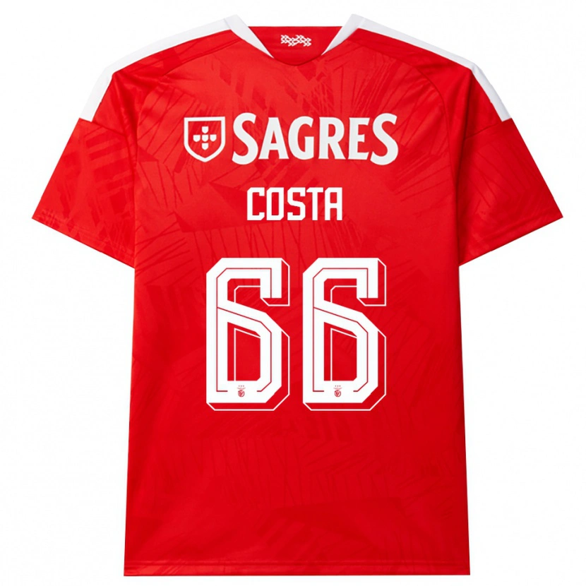 Danxen Kinder Rute Costa #66 Rot Weiß Gelb Heimtrikot Trikot 2026/27 T-Shirt Österreich