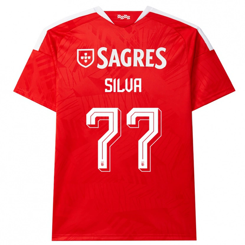 Danxen Kinder Jessica Silva #77 Rot Weiß Gelb Heimtrikot Trikot 2026/27 T-Shirt Österreich