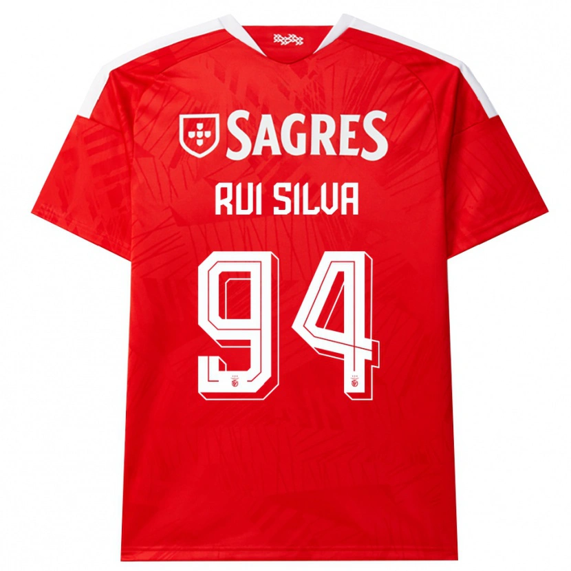 Danxen Kinder Rui Silva #94 Rot Weiß Gelb Heimtrikot Trikot 2026/27 T-Shirt Österreich