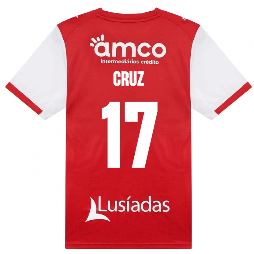 Danxen Kinder Salvador Cruz #17 Weiß Rot Schwarz Heimtrikot Trikot 2026/27 T-Shirt Österreich