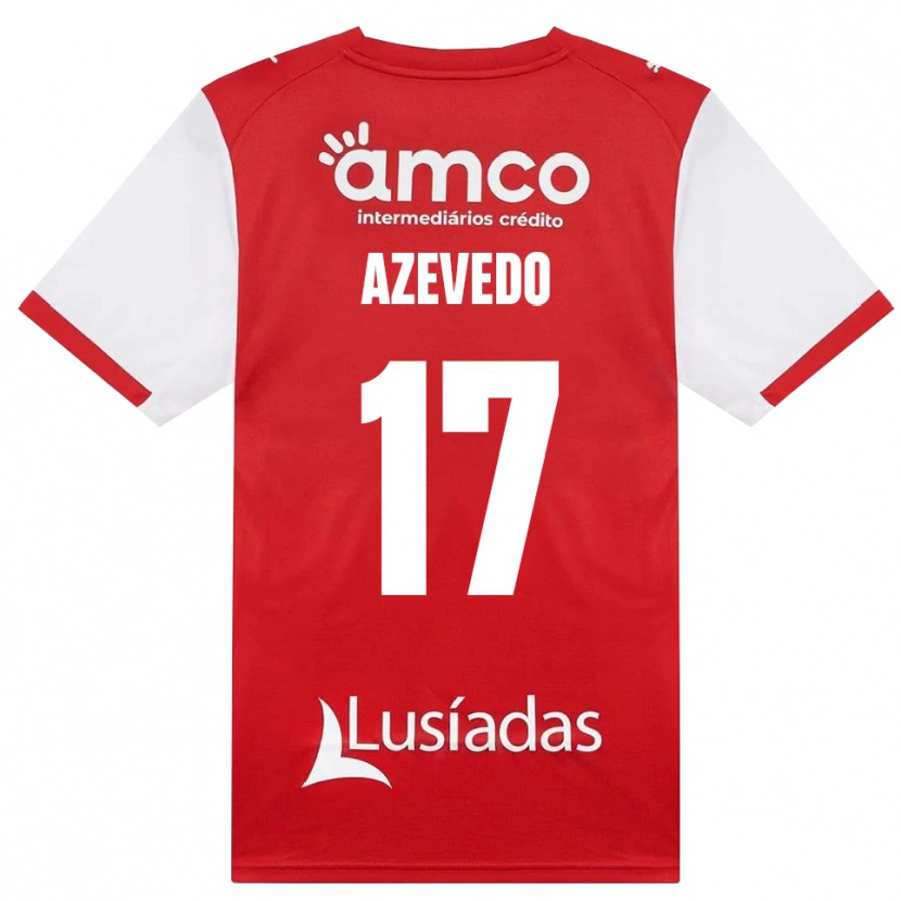 Danxen Kinder Mariana Azevedo #17 Weiß Rot Schwarz Heimtrikot Trikot 2026/27 T-Shirt Österreich