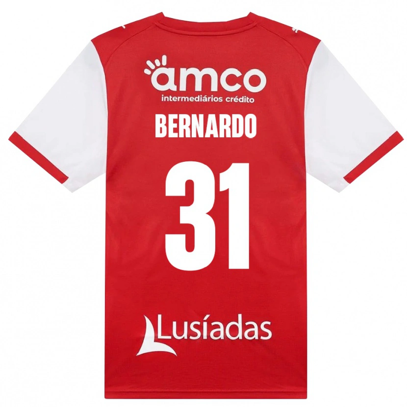 Danxen Kinder Bernardo Caltabiano Parise Fontes #31 Weiß Rot Schwarz Heimtrikot Trikot 2026/27 T-Shirt Österreich