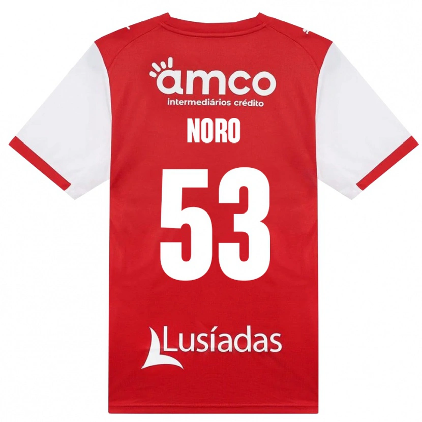 Danxen Kinder Jonatás Noro #53 Weiß Rot Schwarz Heimtrikot Trikot 2026/27 T-Shirt Österreich