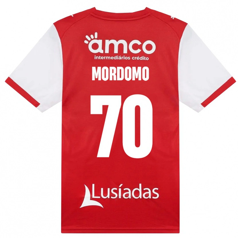 Danxen Kinder Mordomo #70 Weiß Rot Schwarz Heimtrikot Trikot 2026/27 T-Shirt Österreich