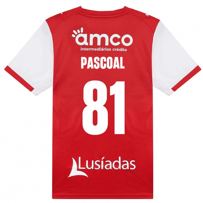 Danxen Kinder Fodé Pascoal #81 Weiß Rot Schwarz Heimtrikot Trikot 2026/27 T-Shirt Österreich